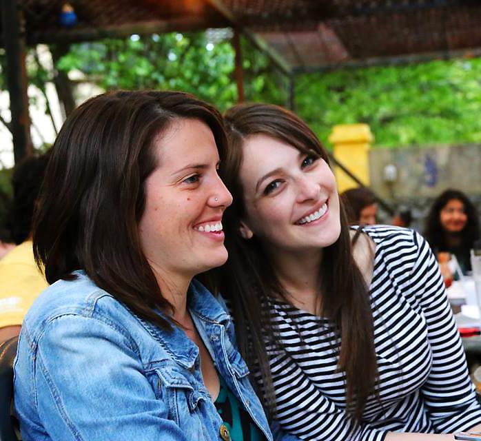 two female students